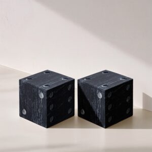 Dice Marble Decorative Dice