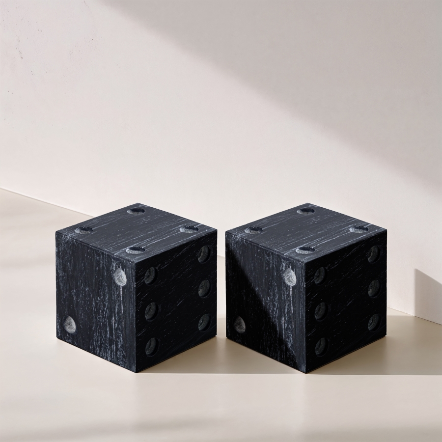 Dice Marble Decorative Dice