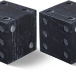Dice Marble Decorative Dice