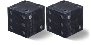 Dice Marble Decorative Dice