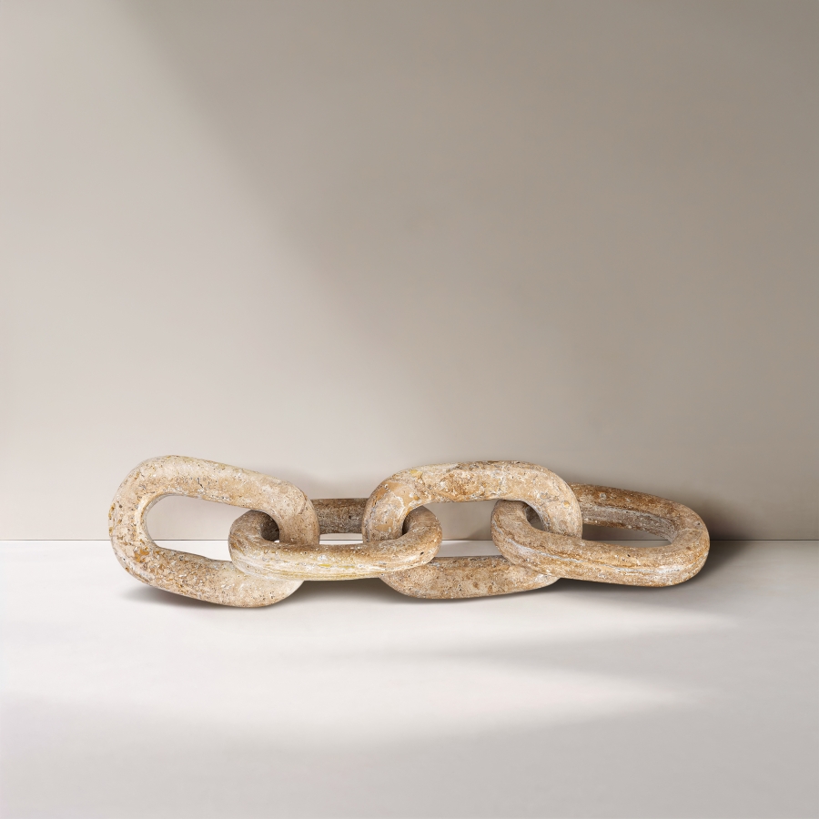 Lynx Travertine Decorative Chain Links