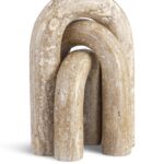 Arco Travertine Decorative 3pc. Object