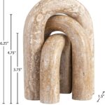 Arco Travertine Decorative 3pc. Object