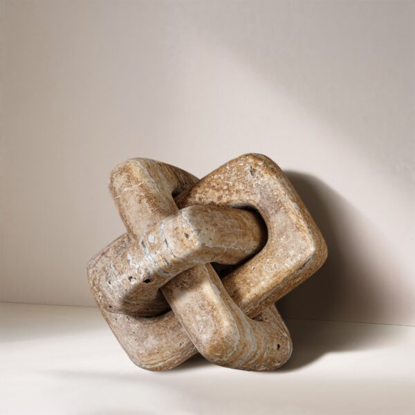 Bond Travertine Decorative Knot