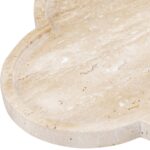 Rimini Travertine Clover Shaped Tray