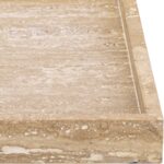 Barletta Travertine Square Tray