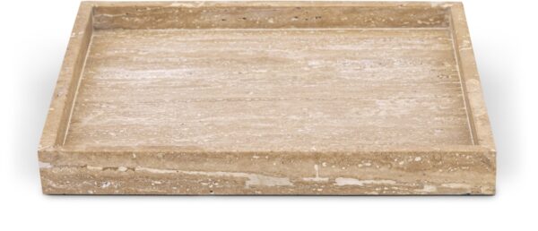 Barletta Travertine Square Tray