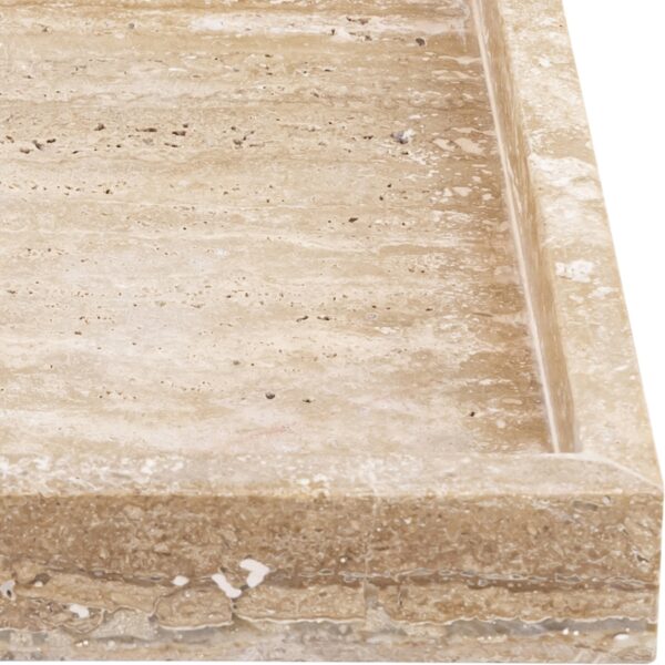 Barletta Travertine Rectangular Tray
