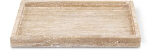 Barletta Travertine Rectangular Tray