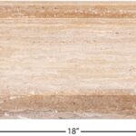 Barletta Travertine Rectangular Tray