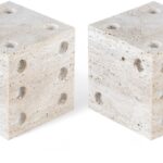 Dice Travertine Decorative Dice