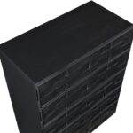 Weave Oak Veneer Chest