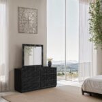 Weave Oak Veneer Dresser