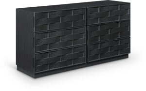 Weave Oak Veneer Dresser