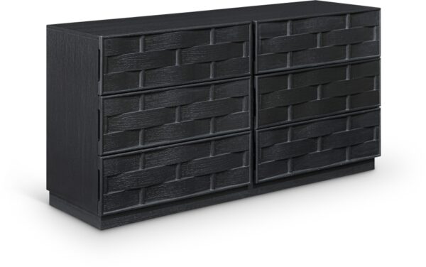 Weave Oak Veneer Dresser