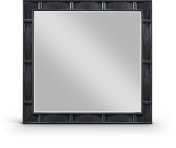 Weave Oak Veneer Mirror