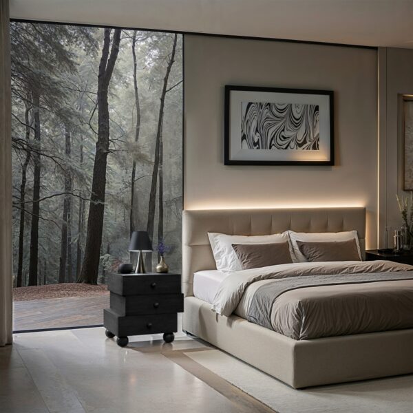 Askew Oak Veneer Nightstand