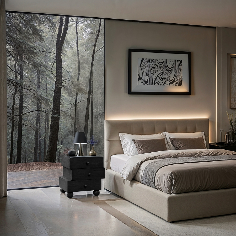 Askew Oak Veneer Nightstand