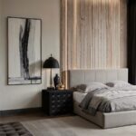 Compass Oak Veneer Nightstand