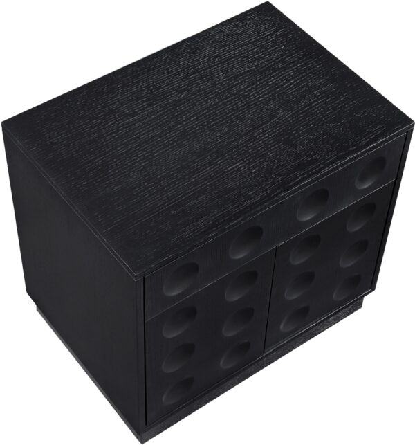 Compass Oak Veneer Nightstand