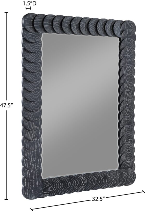 Revolve Oak Veneer Mirror