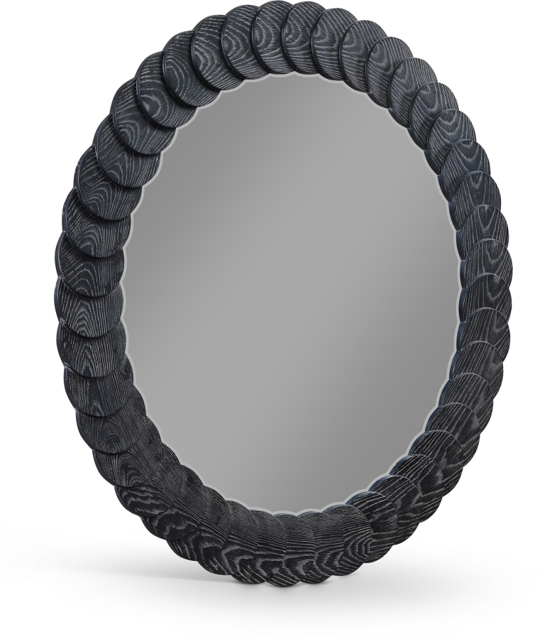 Revolve Oak Veneer Mirror