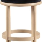 Monette Velvet Upholstered Counter Stool