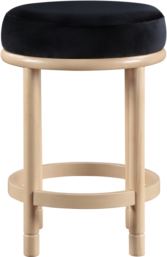 Monette Velvet Upholstered Counter Stool