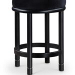 Monette Velvet Upholstered Counter Stool