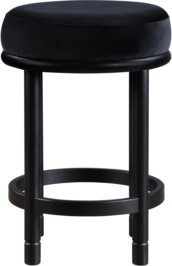 Monette Velvet Upholstered Counter Stool