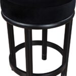 Monette Velvet Upholstered Counter Stool