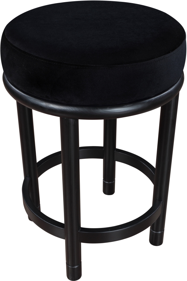 Monette Velvet Upholstered Counter Stool