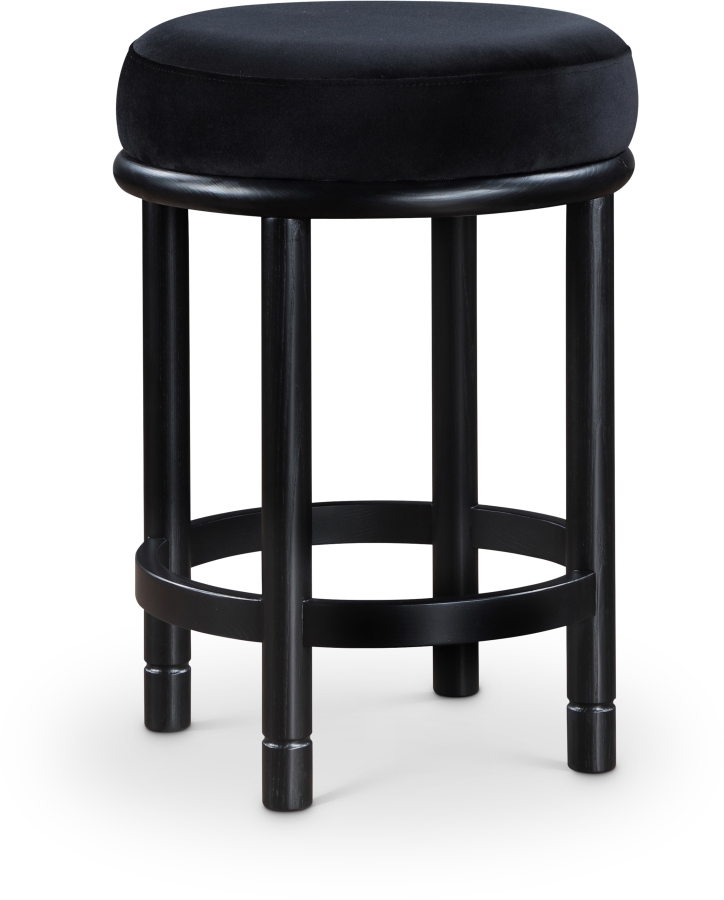Monette Velvet Upholstered Counter Stool