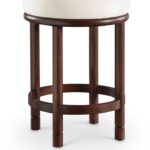 Monette Velvet Upholstered Counter Stool