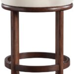 Monette Velvet Upholstered Counter Stool