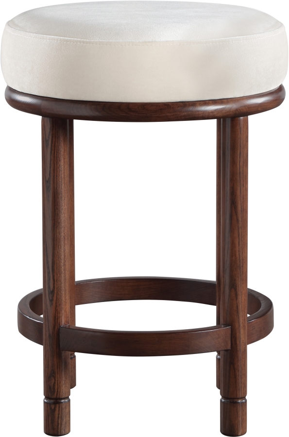 Monette Velvet Upholstered Counter Stool