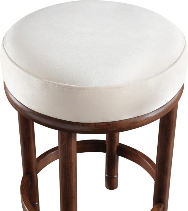 Monette Velvet Upholstered Counter Stool