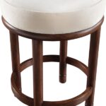 Monette Velvet Upholstered Counter Stool
