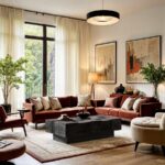 Anzio Oak Veneer Coffee Table