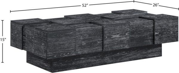 Anzio Oak Veneer Coffee Table