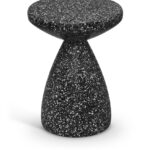 Anika Terrazzo Pattern Iron Terrazo End Table