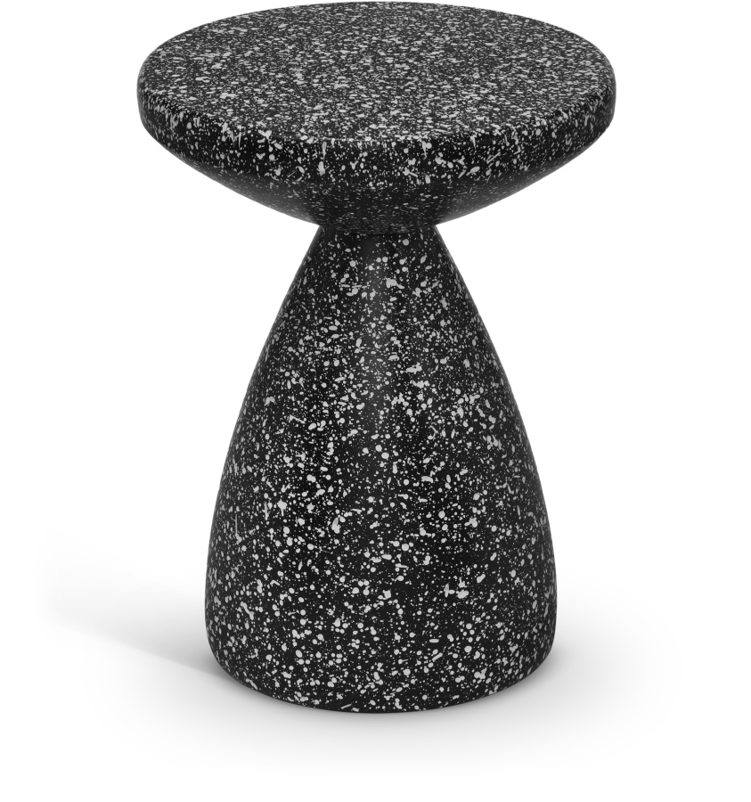 Anika Terrazzo Pattern Iron Terrazo End Table