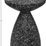 Anika Terrazzo Pattern Iron Terrazo End Table