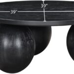 Fitch Oak Veneer Coffee Table
