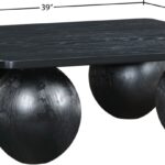 Fitch Oak Veneer Coffee Table