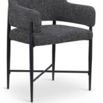 Dame Fabric Upholstered Dining Chair