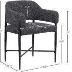 Dame Fabric Upholstered Dining Chair