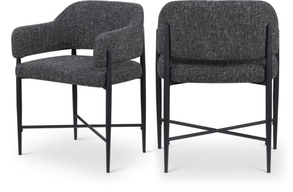 Dame Fabric Upholstered Dining Chair