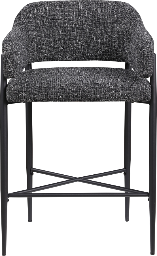 Dame Fabric Upholstered Counter Stool