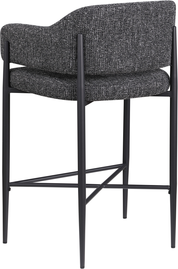 Dame Fabric Upholstered Counter Stool